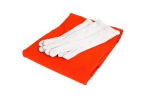 Wax Cloth Orange 1800mm Wide